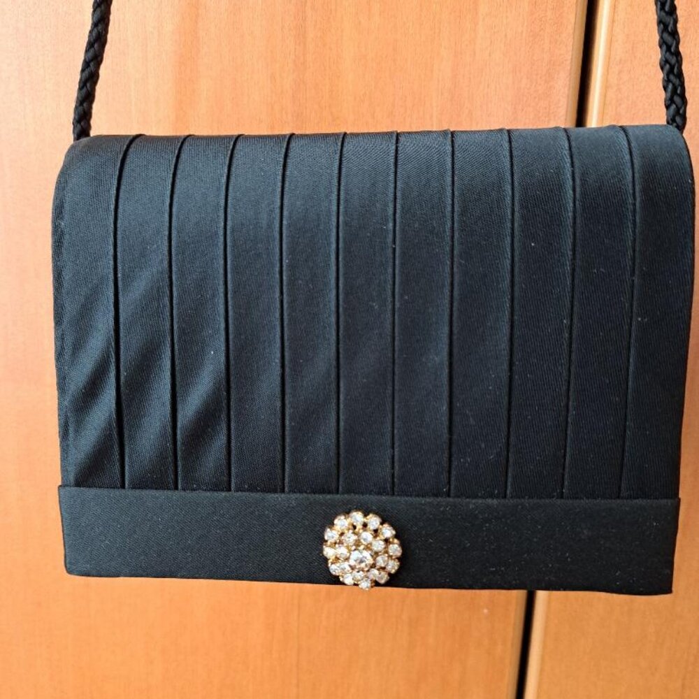 Mini Evening Bag with Crystal Detail
